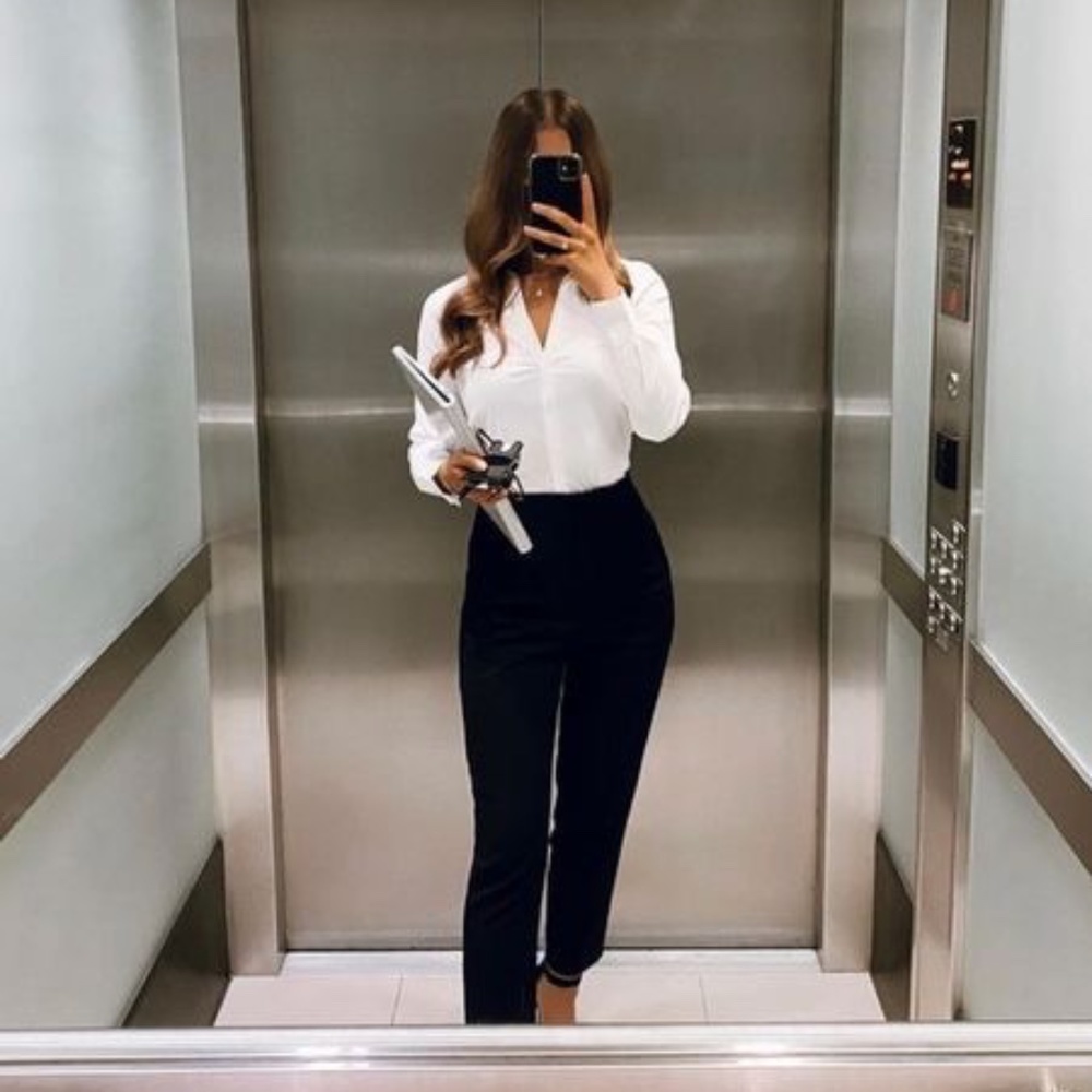 Zara High waisted trousers / pants